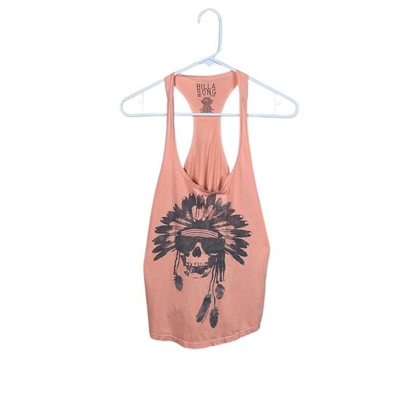 Billabong Orange Native American Tank size S - Picture 1 of 8